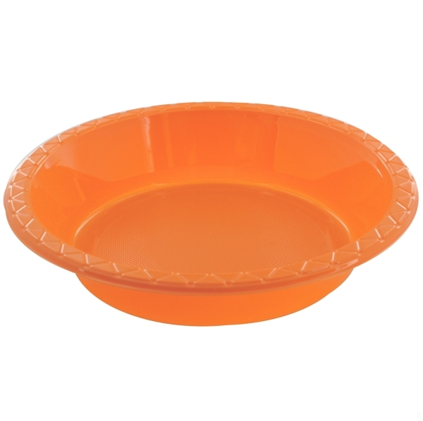 Medium Orange Plastic Bowls Pk25 Plastic Bowls