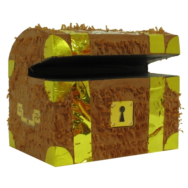Pirate Treasure Chest Pinata Pk 1