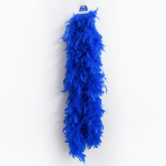 Royal Blue Feather Boa (1.5m) Pk 1 Feather Boas Buy Online
