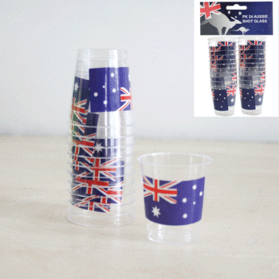 Australia Day Shot Glasses Australia Day Supplies