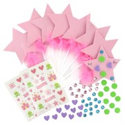 Princess Party Favours - Wand Decorating Kit Her Highness Pk8