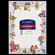 A4 Sheet Party Clowns Pk25 