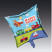On The Go 18in Square Foil Balloon Pk 1 