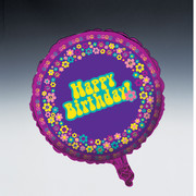Groovy Girl Birthday Party 18in Foil Balloon Pk1 
