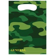 Loot Bags Army Camo Gear Pk8 