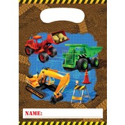 Under Construction Party Loot Bags Pk8 