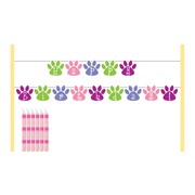 Purr-ty Time! Party - Cake Banner Kit Pk1 