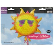 Balloon Foil Supershape Prismatic Sun Pk1 