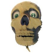 Balloon Foil Supershape Skull Pk1 