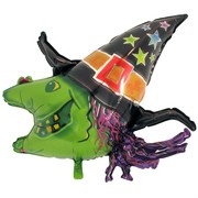 Balloon Foil Supershape Wacky Witch Pk1