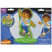 Dora Party Balloon - Foil Supershape Go Diego Go Pk 1 