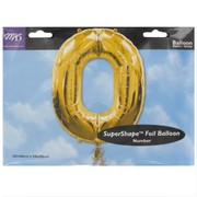 Balloon Foil Supershape Gold 0 Pk1 