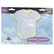 Baby Boy Onesie Foil Supershape Balloon Pk1 