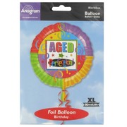 Balloon Foil 18in Aged to Perfection Pk1 