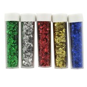 Assorted Coloured Glitter Pk 5 