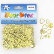 Gold Hearts Confetti Pk 1 