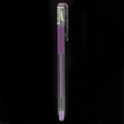 Pen Pentel Hybrid Gel Grip Metallic Violet Pk1 