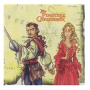 Pirates of the Caribbean Party Napkins Pk16 