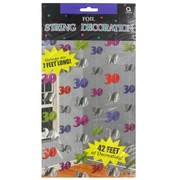 Decoration Foil 6 Strings 30 2.13m Pk6 