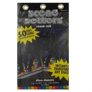 Decoration Scene Setters Disco Dancers Room Roll 1.22x15.24m Pk1 