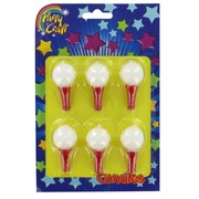 Candles Golf Ball Pk6 
