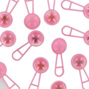 Baby Shower Favours - Mini Pink Rattles Pk24 