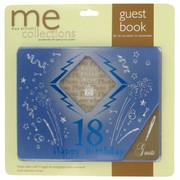 Window Keepsake Book 18 Birthday Blue Pk1 