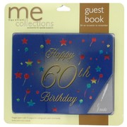 Keepsake Book 60 Birthday Blue Pk1 