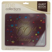 Keepsake Book 60 Birthday Burgundy Pk1 