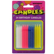 Candles Twist Multi Pk24 