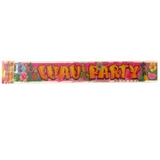 Banner Foil 3.6m Luau Party Pk1 