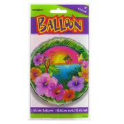 Balloon Foil 18in Luau Party Pk1 