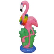 Inflatable 35in Flamingo With Leis Pk1 