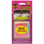 Candles Fast-Lite Pink Pk10 