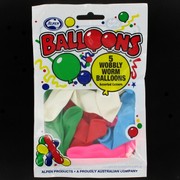 Balloons Wobbly Worm Pk5 