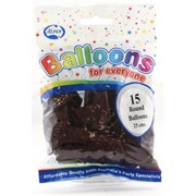 Balloons Standard 25cm Maroon Pk15 