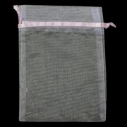 Bags Organza Lavender 17x12.5cm Pk10 