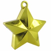Balloon Star Weight Gold Pk1 