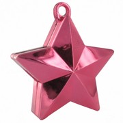 Balloon Star Weight Red Pk1 