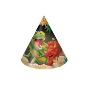 Dinosaur Party Hats - Dino Blast Pk8 