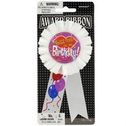 Award Ribbon - Kiss Me It's My Birthday Pk1 