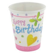 Butterfly Party Cups Pk 8 