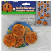 Foil Hanging Decoration Halloween 45.7cm Pk4