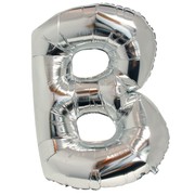 Balloon Supershape B Silver Pk1 