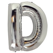 Balloon Supershape D Silver Pk1 