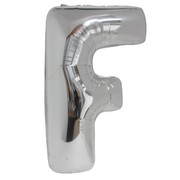 Balloon Supershape F Silver Pk1 