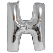 Balloon Supershape H Silver Pk1 