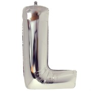 Balloon Supershape L Silver Pk1 
