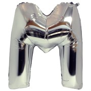 Balloon Supershape M Silver Pk1 