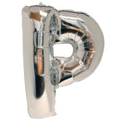 Balloon Supershape P Silver Pk1 